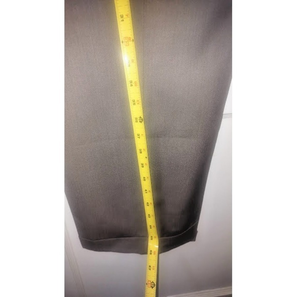Stafford Essentials Pants Men 42x32 Beige Crosshatch Classic Fit - Picture 5 of 9